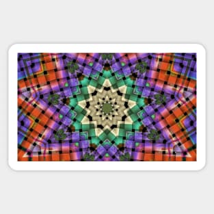 Star Weave-Available As Art Prints-Mugs,Cases,Duvets,T Shirts,Stickers,etc Sticker